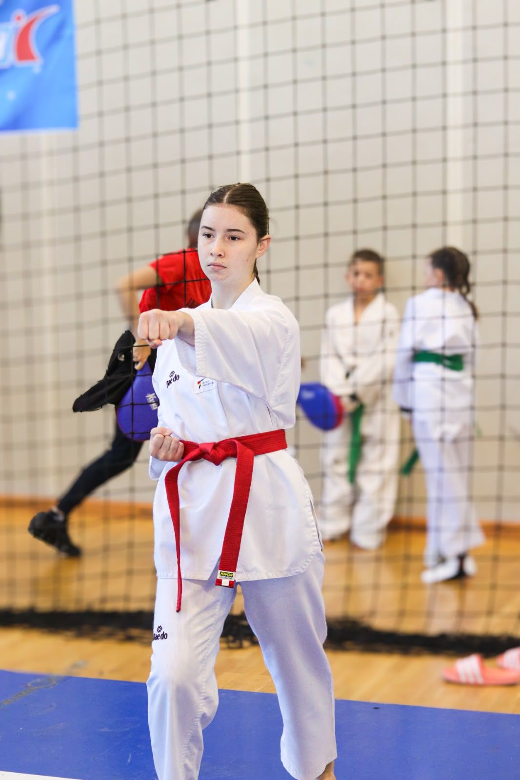Natjecateljica u formama (poomsae)
