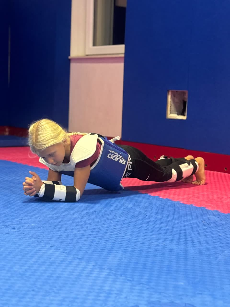 Trening mladih natjecatelja kluba (mali borci)