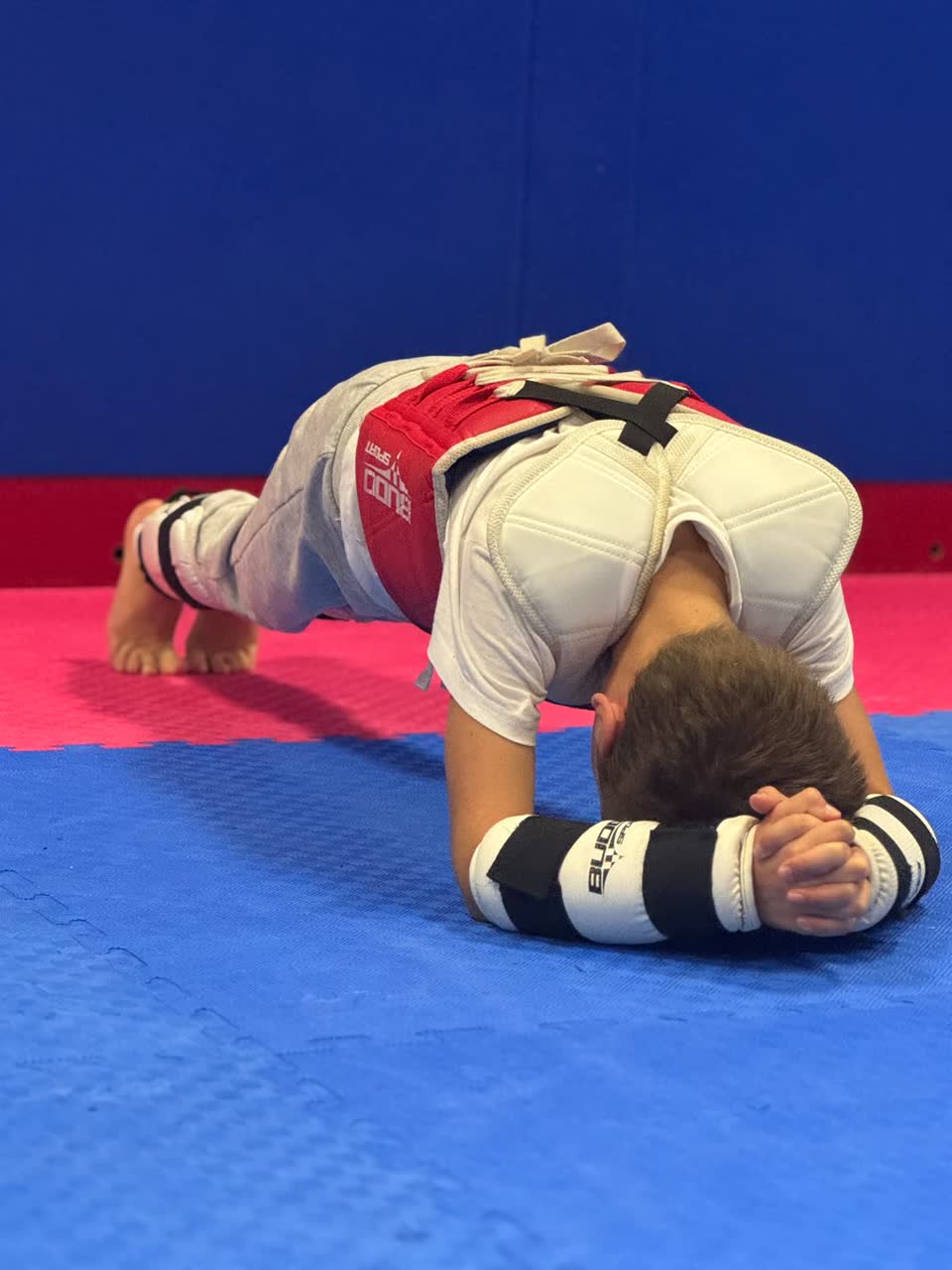 Trening mladih natjecatelja kluba (mali borci)