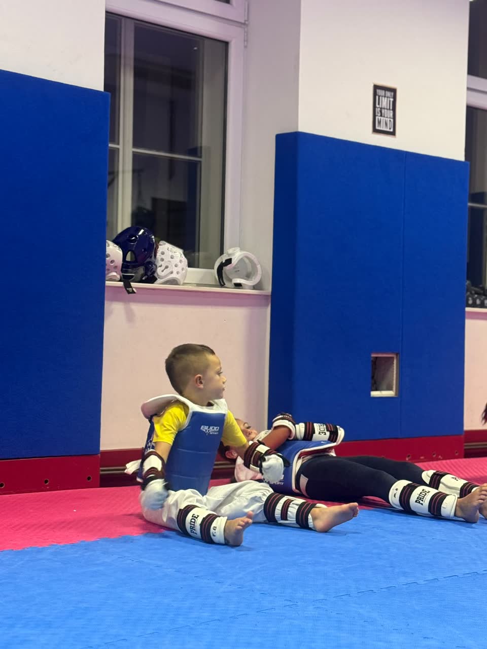 Trening mladih natjecatelja kluba (mali borci)