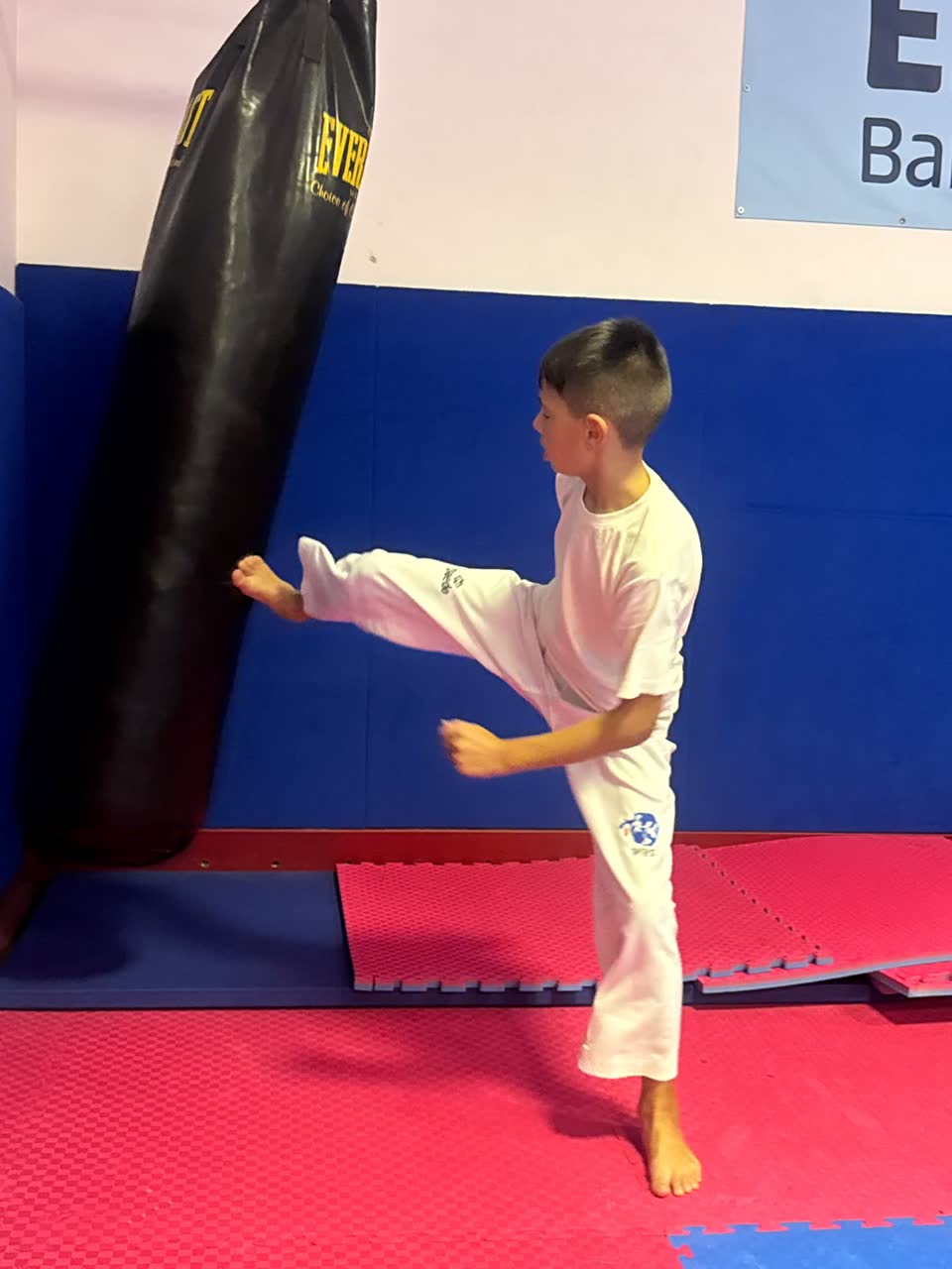 Trening mladih natjecatelja kluba (mali borci)