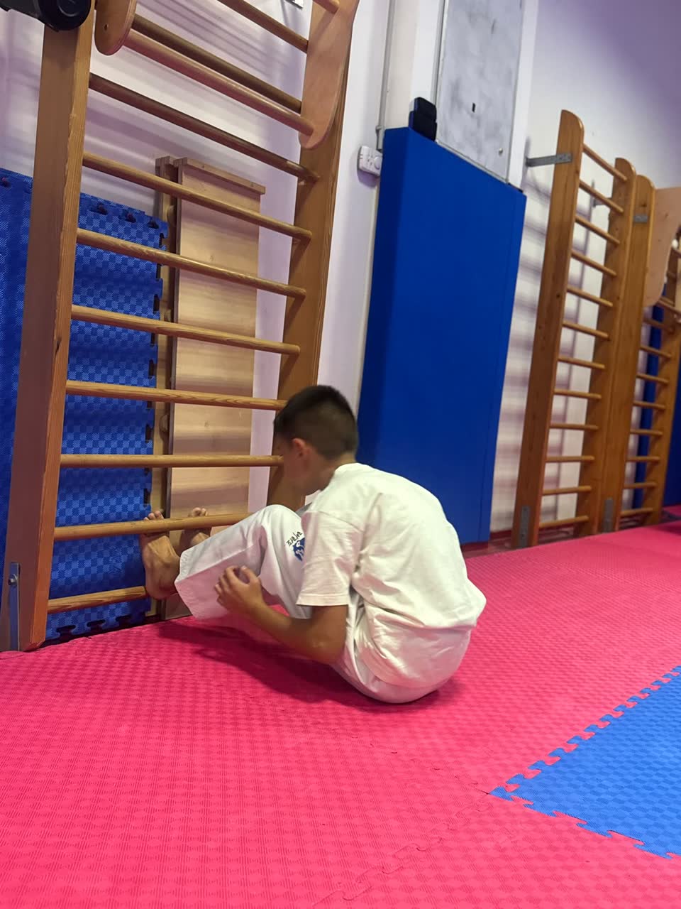 Trening mladih natjecatelja kluba (mali borci)