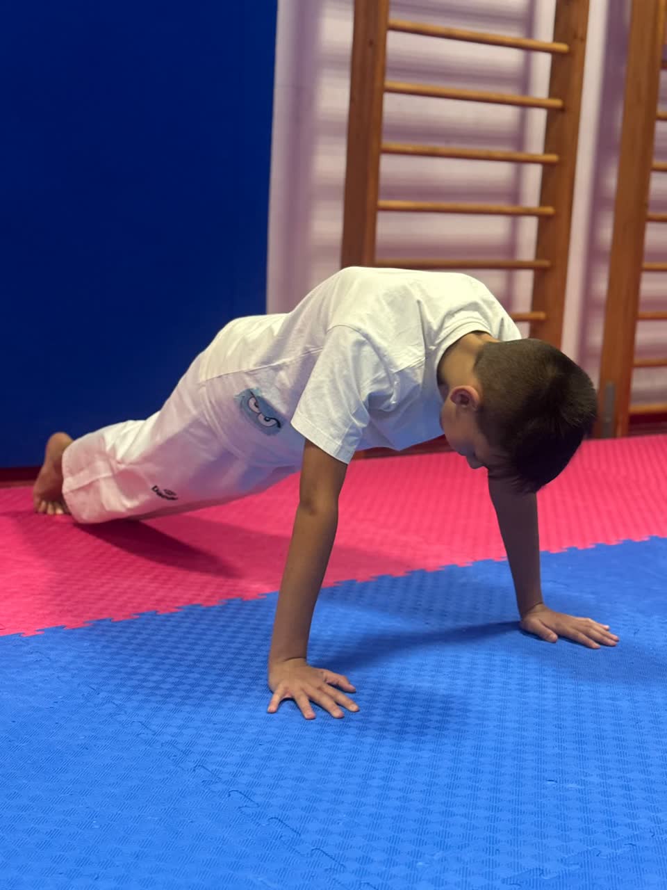 Trening mladih natjecatelja kluba (mali borci)