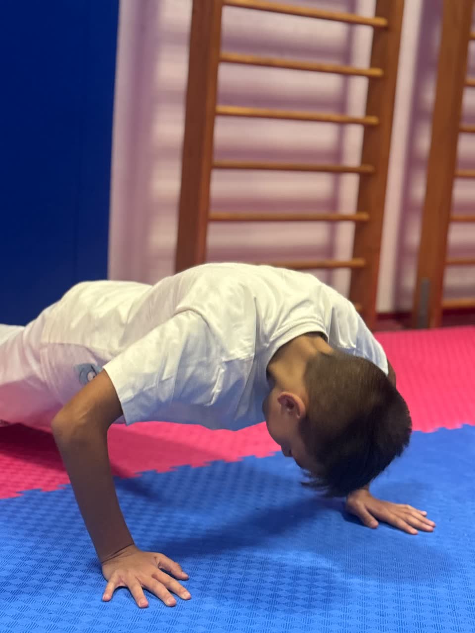 Trening mladih natjecatelja kluba (mali borci)