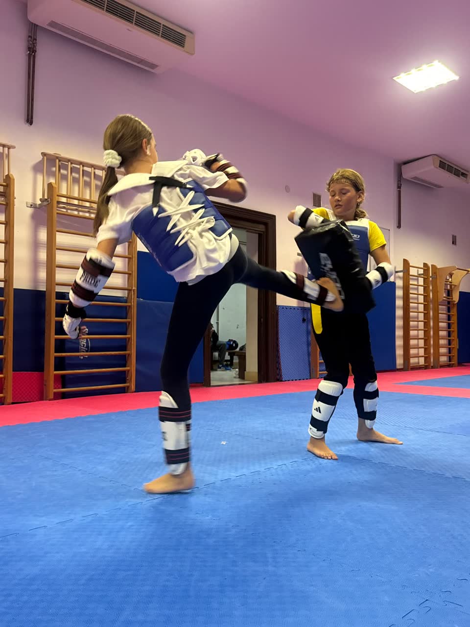 Trening mladih natjecatelja kluba (mali borci)