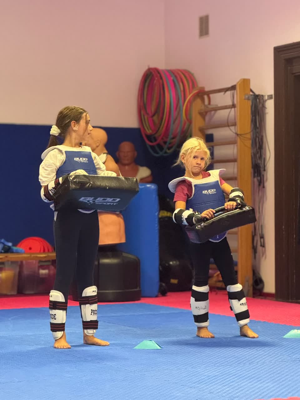 Trening mladih natjecatelja kluba (mali borci)
