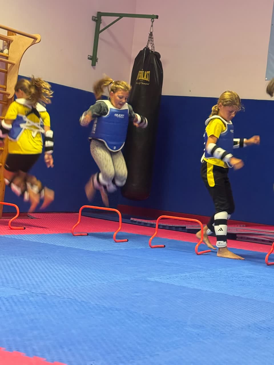 Trening mladih natjecatelja kluba (mali borci)