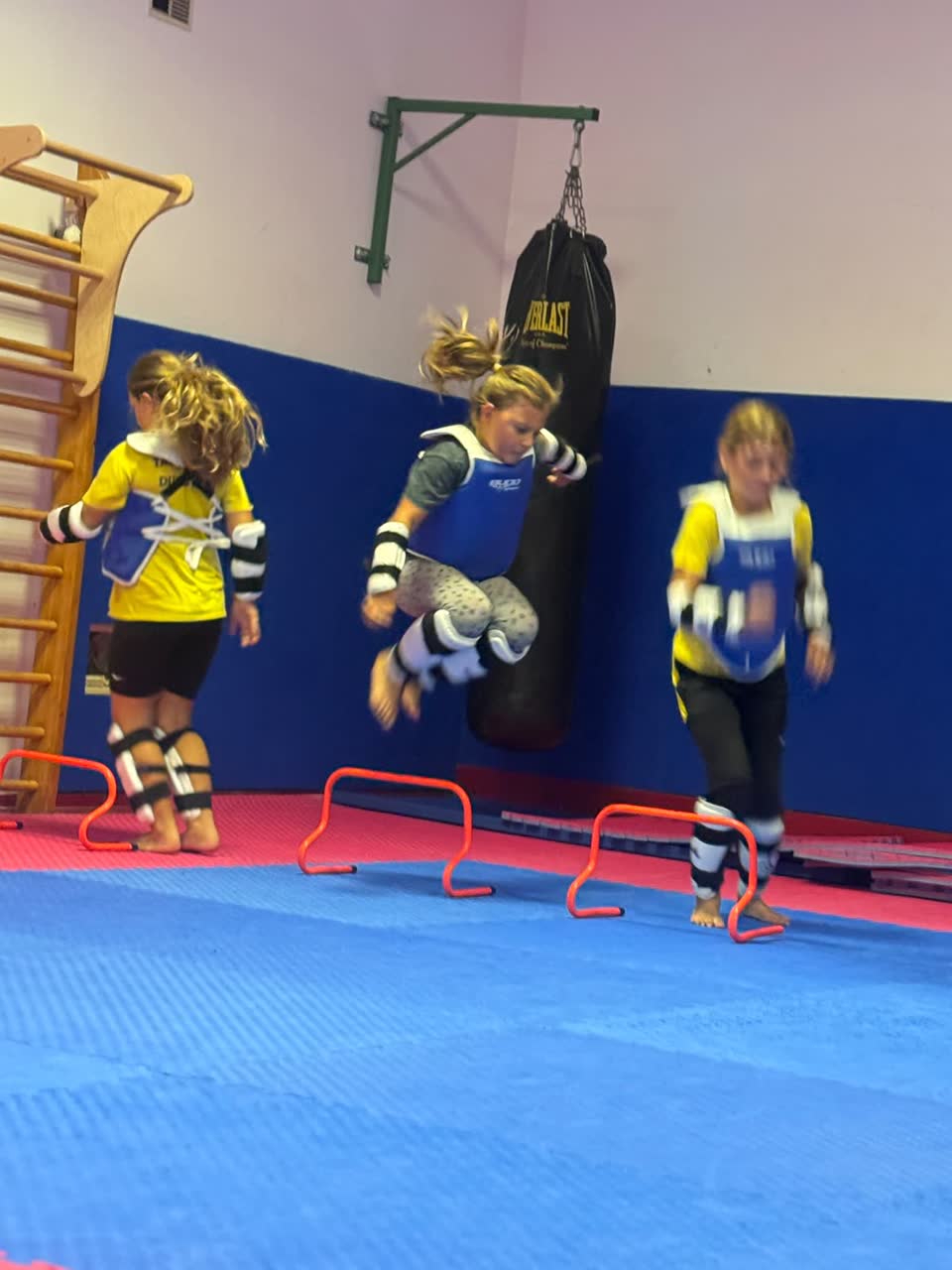 Trening mladih natjecatelja kluba (mali borci)