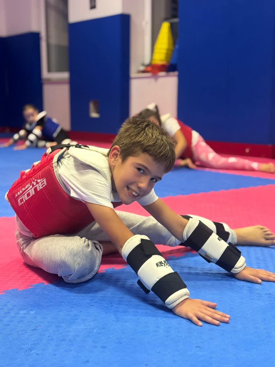 Trening mladih natjecatelja kluba (mali borci)