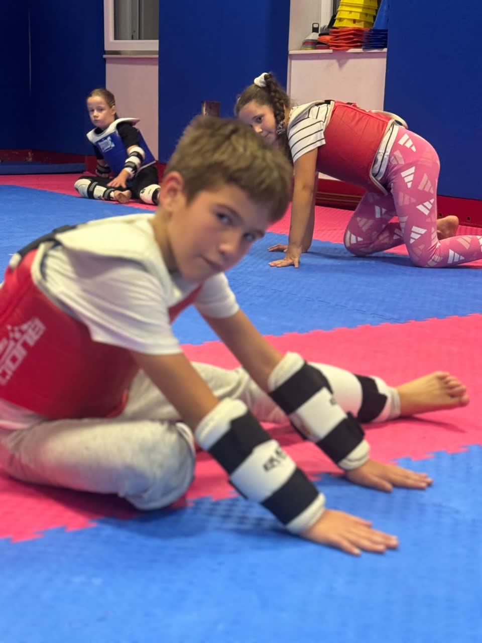 Trening mladih natjecatelja kluba (mali borci)