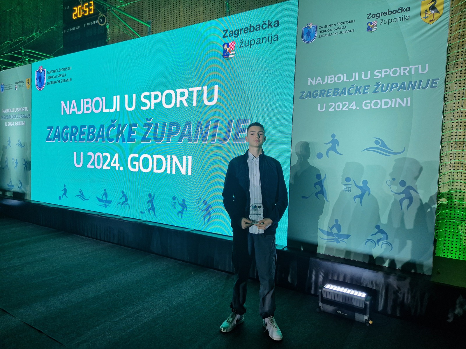 Sportaš kluba s nagradom Zagrebačke županije za 2024.