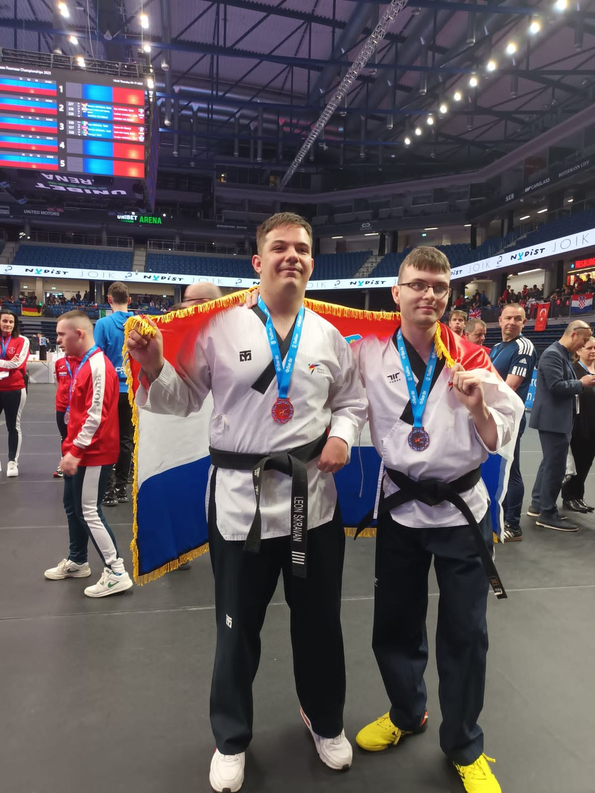 Natjecatelji s medaljama u Tallinnu