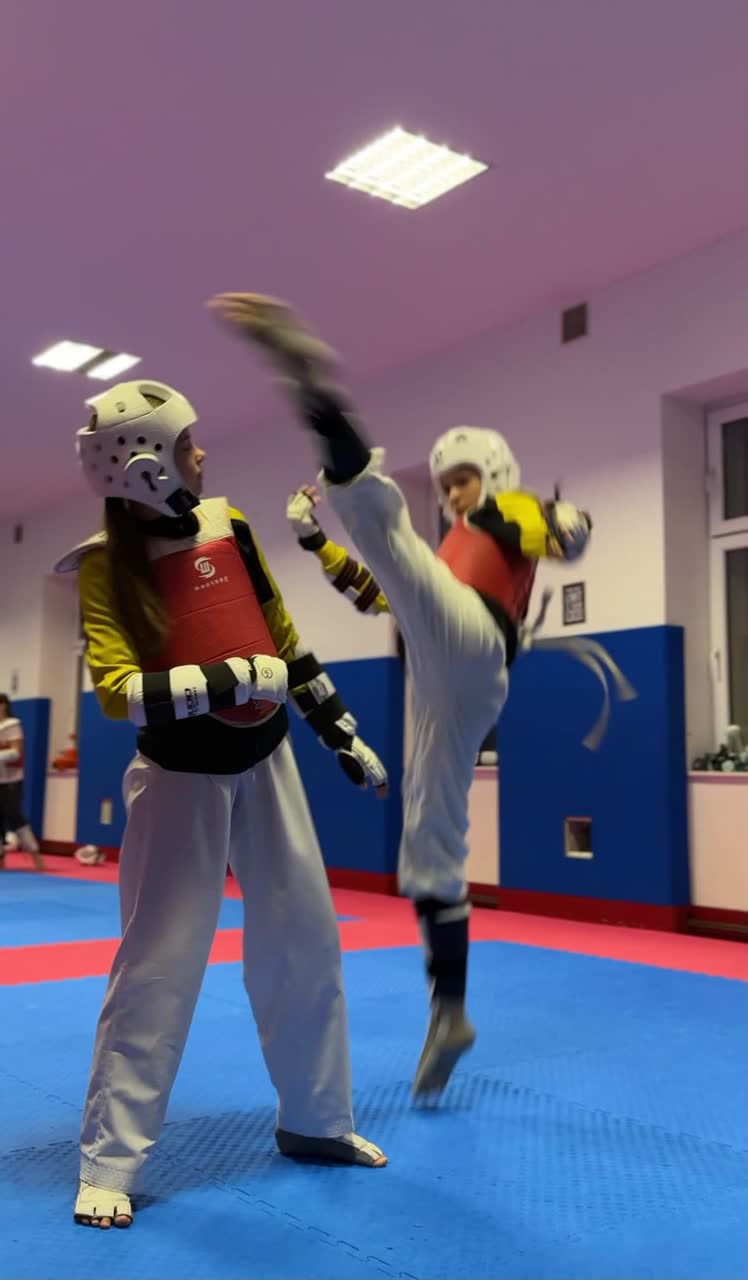 Trening starijih natjecatelja kluba